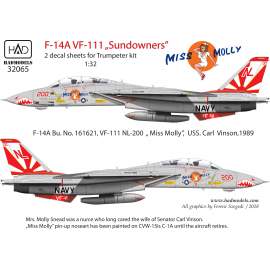 32065 F-14A ”Miss Molly” double decal sheet 1:32 