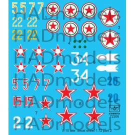 72206 IL-10 late Part 2 decal sheet 1:72 