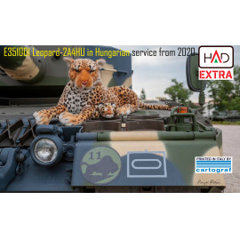 E351001 Leopard-2A4HU in Hungarian service from 2020-  decal sheet 1:35