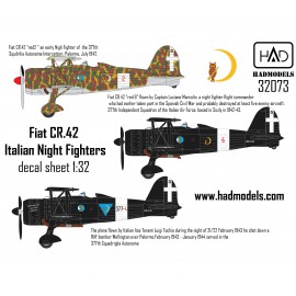 32073 CR-42 Italian Night fighters decal for ICM kit 1:32