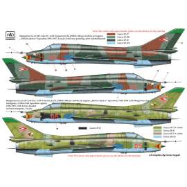 72172 Su-17 / 22 decal sheet 1:72