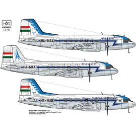 72190 IL-14M Hungarina Air Liner / Air Transport decal shet 1:72