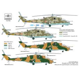 72193 Mi-24V in Hungarian Service decal sheet 1:72