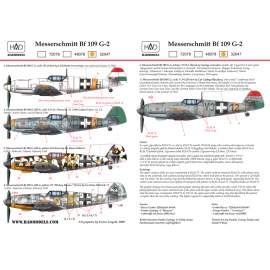 32047 Bf 109 G-2 decal sheet 1:32