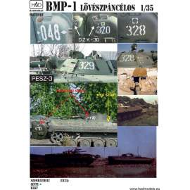 035018 extended version  BMP1 (Hungarian markings, Czech, Slovak, Irak) dec