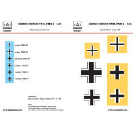 035037 German ww2 Crosses part 2 decal sheet 1:35