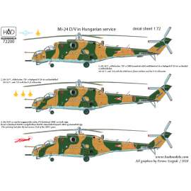 72200 Mi-24 V / D ”Eagle killers” with NATO stencils  decal sheet 1:72