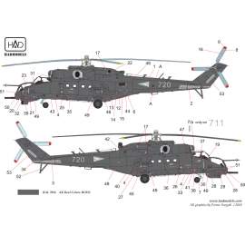 35008 Mi-24 V  + extra Stencils /dubble decal sheet 1:35 