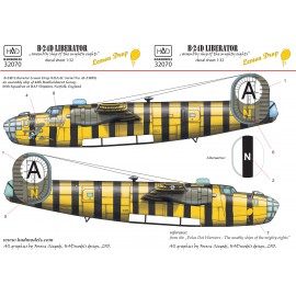 32070 B-24D ”Lemon Drop” Assembly ship decal sheet 1:32