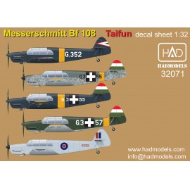 32071 Messerschmitt Bf 108 Taifun martrica 1:32