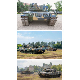 E351001 Leopard-2A4HU in Hungarian service from 2020-  decal sheet 1:35