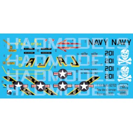 48196 F-14A 201 VF-84 Jolly Rogers decal sheet 1:48