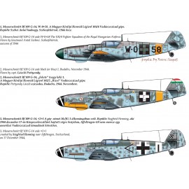 48174 Messerschmitt Bf 109 G-14decal sheet 1:48