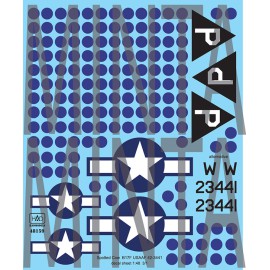 48159 B-17F spotted Cow USAAF decal sheet 1:48