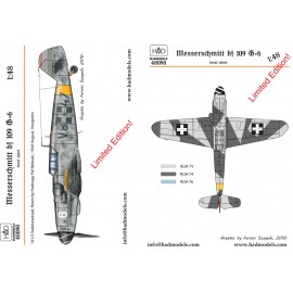 48098  Messerschmitt Bf 109 G-6 matrica 1:48