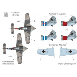 32039 Fw 190 A-8/R2decal sheet 1:32