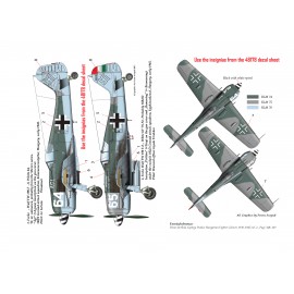 48063EXTRA FW 190 F-8 decal sheet 1:48