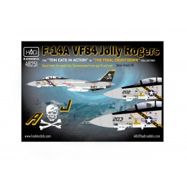 48251 F-14A Jolly Rogers ”In action” in ”The final countdown” decal sheet 1:48
