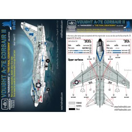 72222 A-7E Corsair II VA-82 ” The Marauders” in ”The Final Countdown” decal collection 1:48