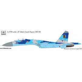 48257 Ukrainian Su-27 P1M (Flanker B) decal sheet 1:48