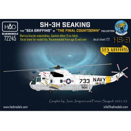 72245 SH-3H Seaking ”Final Countdown” collection decal sheet 1:72