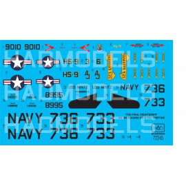 72245 SH-3H Seaking ”Final Countdown” collection decal sheet 1:72