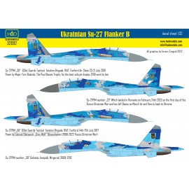 32092 Ukrainian Su-27P1M Flanker B decal sheet 1:32