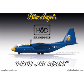 72269 C-130J Hercules ”Fat Albert” decal sheet 1:72