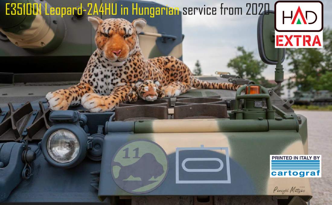 035038 Leopard-2A4HU Magyar szolgálatban 2020-tól  matrica lap 1:35